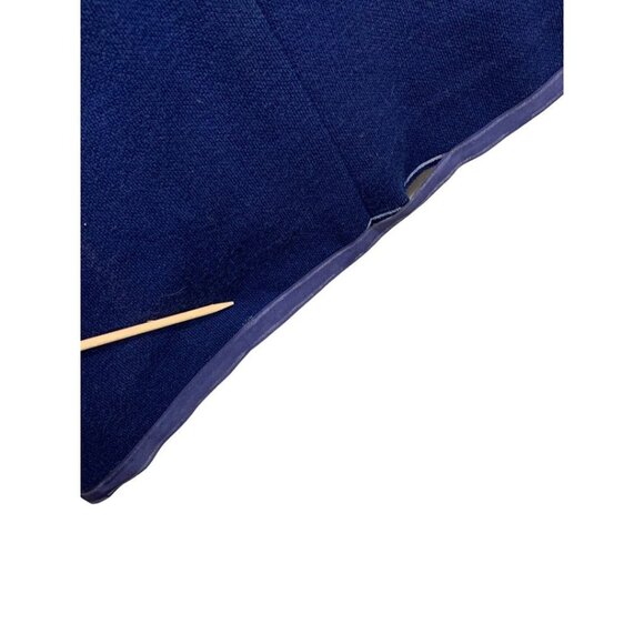 Harry S. Epstein Navy Blue Short Sleeve Sheath Dress 1960s Vintage - Picture 8 of 9